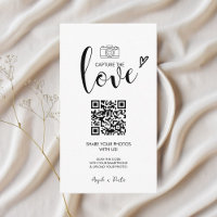 Premium-Fotos für einfache Hochzeiten mit QR-Code