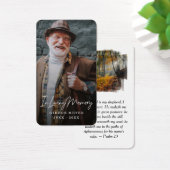 Premium Full Foto Herbstlaube Praetkarte (Schreibtisch)