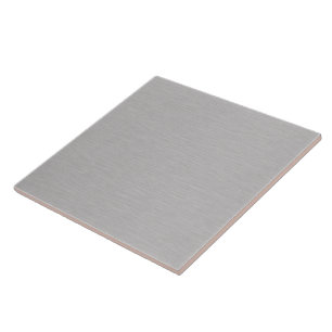 Premium gebürstete silberne Metalltextur-Dekoratio Fliese
