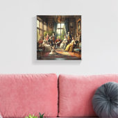 Premium Giclee Stretched Leinwand Design. (Insitu (Wohnzimmer))
