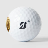 Premium Golden Ball - Luxus 3D Logo Design (Logo)