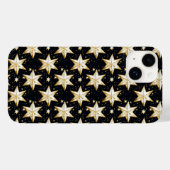 Premium Golden Sternenhimmel Case-Mate iPhone Hülle (Rückseite (Horizontal))