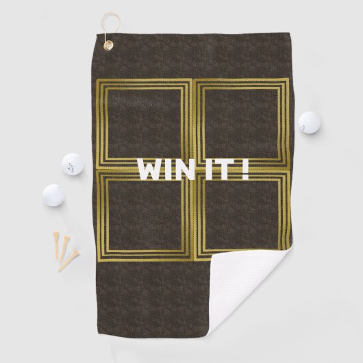 Premium Golf Handtuch, Behalt Dein Game Sharp auf Golfhandtuch (Insitu)