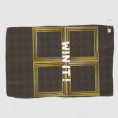 Premium Golf Handtuch, Behalt Dein Game Sharp auf Golfhandtuch (Horizontal)