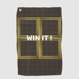 Premium Golf Handtuch, Behalt Dein Game Sharp auf Golfhandtuch