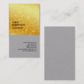 Premium Gray Modern Minimalistisch Visitenkarte (Vorne/Hinten)