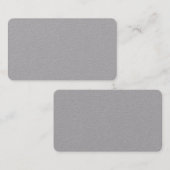 Premium Gray Rounded Business Card Visitenkarte (Vorne/Hinten)