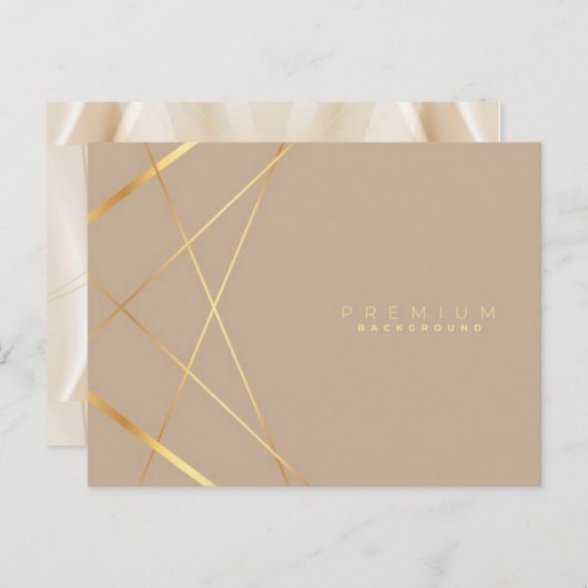 Premium-Grußkarten Postkarte (Vorne/Hinten)