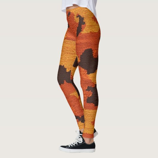 Premium Handgefertigte Leggings mit voller Länge (Links)