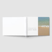 Premium Hardback Coastal Themed Gästebuch (Voll)
