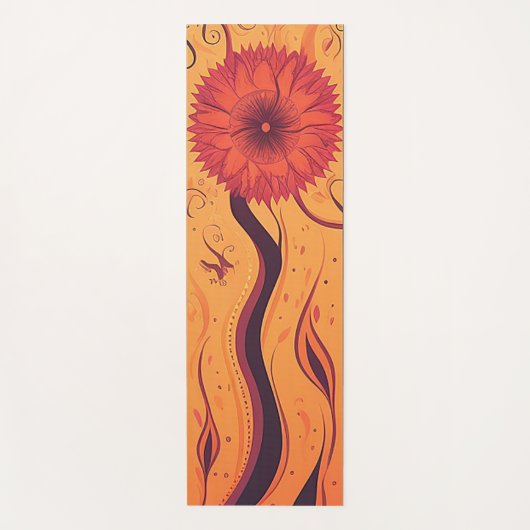 Premium Hot Yoga Mat Non Slip Handtuch Yogamatte (Vorderseite)