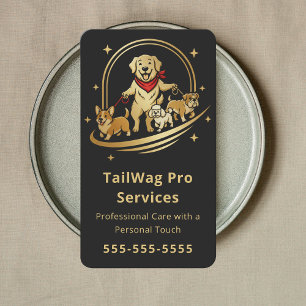 Premium-Hundesportler-Sitter-Trainer-Tierpflege-Se Visitenkarte