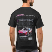 Premium JDM-Inspiriert Zubehör, Body Kits & Auto T-Shirt (Rückseite)