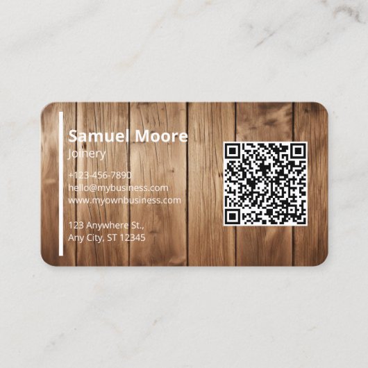 Premium Joinery Visitenkarte (Vorderseite)