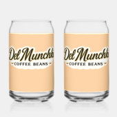 Premium-Kaffeebohnen Munchy nennen Dosenglas (Rückseite)