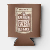 Premium Kaffeebohnen Plakat-Café Barista Dosenkühler (Vorderseite)