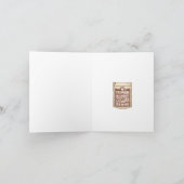 Premium Kaffeebohnen Plakat-Café Barista Karte (Innenseite)