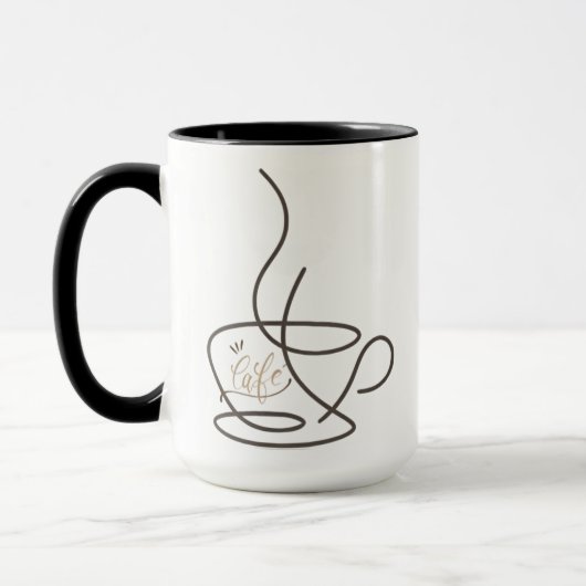 Premium-Keramik-Kaffeetasse Tasse (Links)