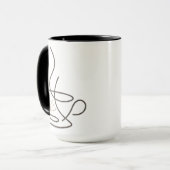 Premium-Keramik-Kaffeetasse Tasse (Vorderseite Links)