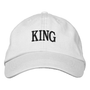 Premium KING Snow White-Hut Männer Super Look Visi Bestickte Baseballkappe