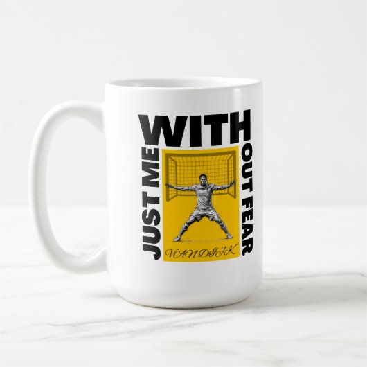 Premium-Klassiker-Keramikbecher – Bedruckte Kaffee Kaffeetasse (Links)