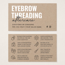 Premium Kraft Simple Eyebrow Threading Aftercare
