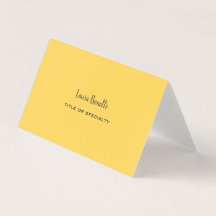 Premium-Leinen Beruflich Modernes Gelb