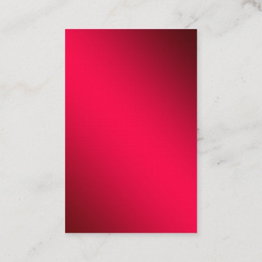 Premium-Leinen Minimalistisch Schlicht Moderne Ber Visitenkarte (Rückseite)