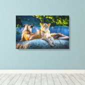 Premium-Leinwand in Giclee Leinwanddruck (Insitu (Holzboden))