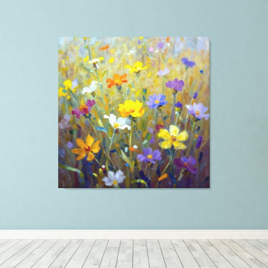 Premium Leinwand in Umspanntechnik (Insitu (Holzboden))