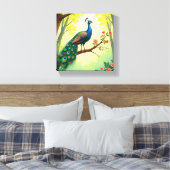 Premium-Leinwand mit Rahmen Leinwanddruck (Insitu (Schlafzimmer))