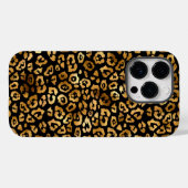 Premium Leopard-Muster Case-Mate iPhone Hülle (Rückseite (Horizontal))