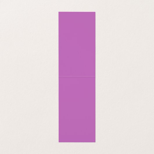 Premium Linen Monogram, Initial Orchid & Lilac Visitenkarten (Innenseite Aufgefaltet)