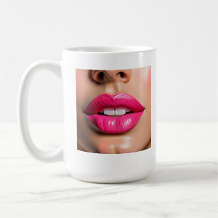 Premium Lip-Print-Tasse: Stilftiges Sippen Kaffeetasse