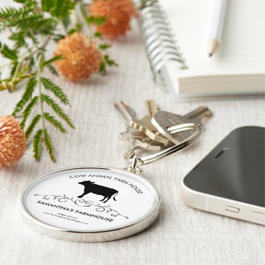 Premium Livestock Farm Schlüsselanhänger (Seite)