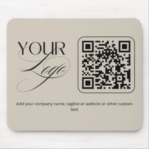 Premium-Logo für Vanilla QR-Code für benutzerdefin Mousepad