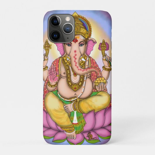 Premium-Lord-Ganesha-Handyhülle Case-Mate iPhone Hülle (Rückseite)