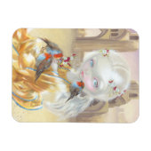 Premium Magnet "Angel bei Glastonbury Abbey" (Horizontal)