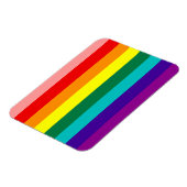 Premium-Magnet für den ersten Rainbow-Gay Pride Magnet (Linke Seite)