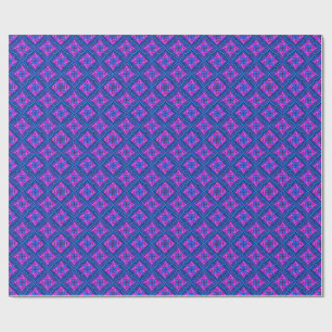 Premium Matt Wrapping Paper - farbenfrohe 3D Digit Geschenkpapier