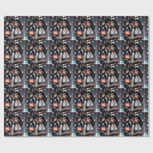 Premium Matt Wrapping Paper - farbenfrohe 3D Digit Geschenkpapier