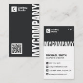 Premium Minimalist & Modern Professional Visitenkarte (Vorne/Hinten)