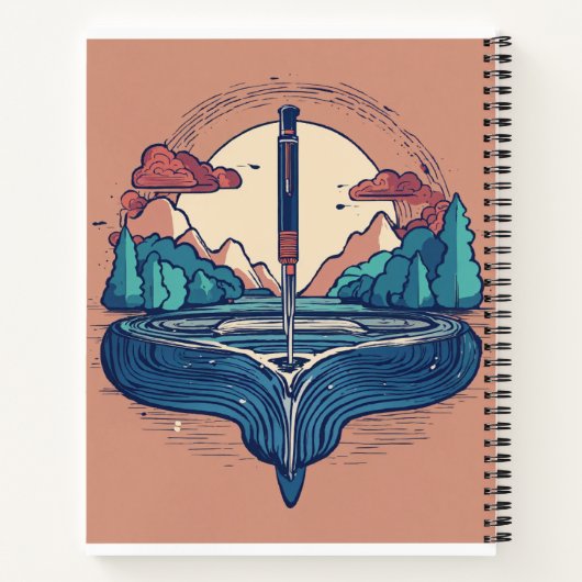 Premium-Notebook: Erweitern Sie Ihre Schreiberfahr Notizblock (Rückseite)