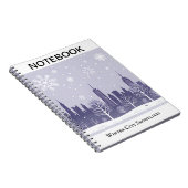 Premium Notes für Winter City Snowflags Notizblock (Rechte Seite)