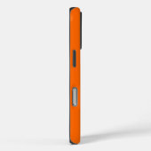 Premium Orange iPhone 16 Pro Tough Case (Rückseite / Rechts)