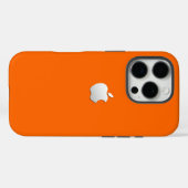 Premium Orange iPhone 16 Pro Tough Case (Rückseite (Horizontal))