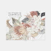 Premium Pampelgras Ultra Pampas Pampelgras Fleecedecke (Vorderseite (Horizontal))