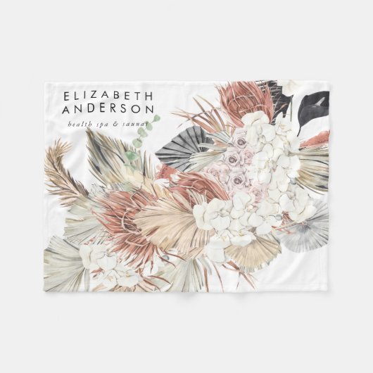 Premium Pampelgras Ultra Pampas Pampelgras Fleecedecke (Vorderseite (Horizontal))