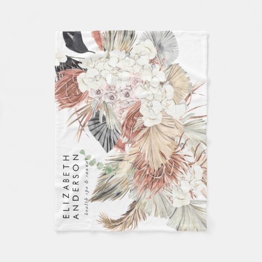 Premium Pampelgras Ultra Pampas Pampelgras Fleecedecke (Vorderseite)