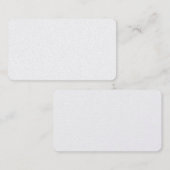 Premium Pearl Rounded Flat Platzkarte (Vorne/Hinten)